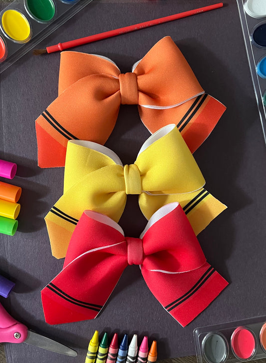 Crayon Classic Bows